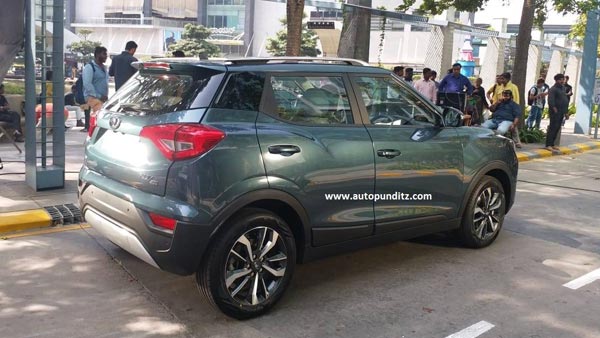 बिना किसी कवर के पहली बार नजर आई महिंद्रा XUV 300 — देखें तस्वीरें