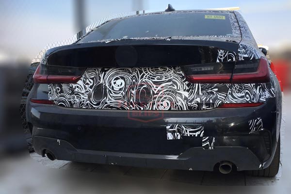 लॉन्च से पहले ही टेस्टिंग के दौरान भारत में दिखी 2019 बीएमडब्ल्यू 3-सीरीज