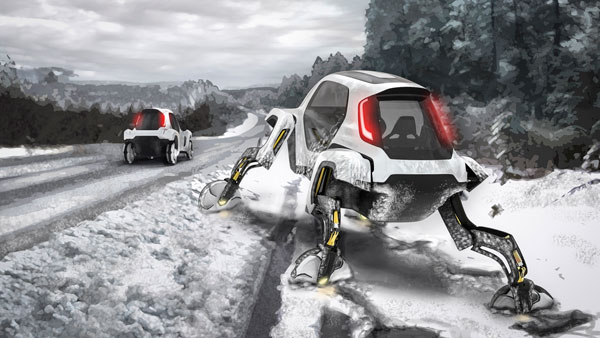 क्या आपने देखी हुंडई की ये अनोखी कार, जो अपने पैरो पर चल भी सकती है