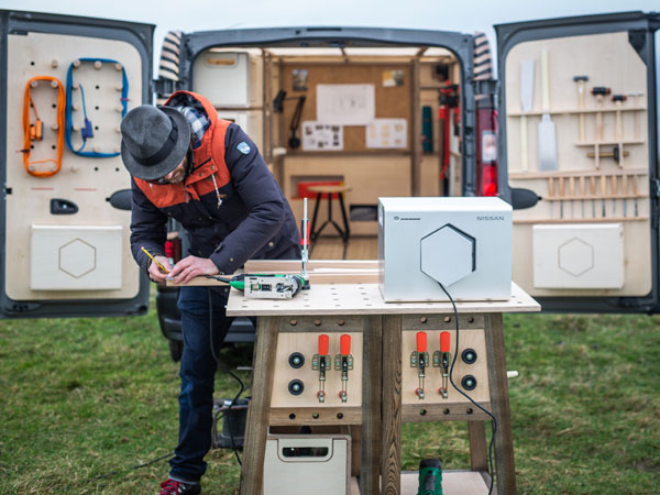 निसान NV300 कॉन्सेप्ट: वैन है या फिर चलती फिरती वर्कशॅाप