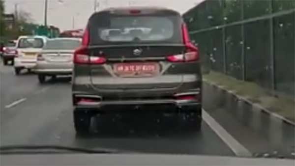 ये रही रही नई मारुति एर्टिगा स्पोर्ट, टेस्टिंग के दौरान ली गयी वीडियो