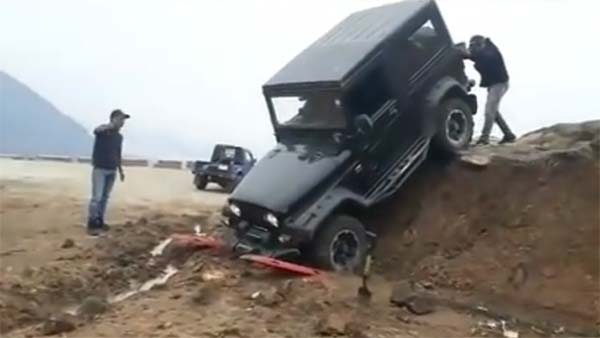 देखिये महिंद्र थार का यह कारनामा, यकीन नहीं कर पाएंगे आप