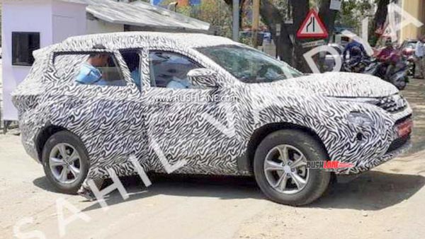 टाटा बजर्ड एसयूवी टेस्टिंग के दौरान देखा गया टाटा बजर्ड एसयूवी टेस्टिंग के दौरान देखा गया