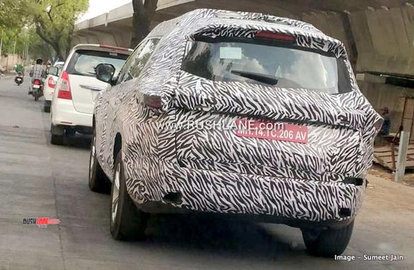 टाटा बजर्ड एसयूवी टेस्टिंग के दौरान देखा गया टाटा बजर्ड एसयूवी टेस्टिंग के दौरान देखा गया