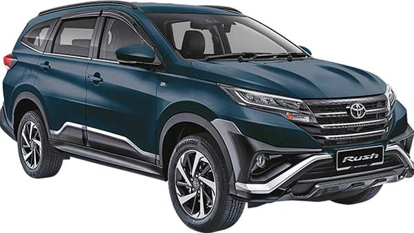 टोयोटा रश इंडिया में देखा गया