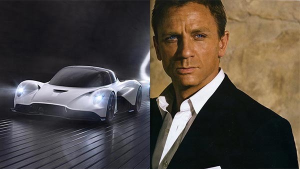 एस्टन मार्टिन वलहला होगी जेम्स बांड फिल्म नई कार
