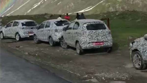 टाटा अल्ट्रोज वीडियो नेक्सन बीएस-6 टियागो व टिगोर फेसलिफ्ट मॉडल टेस्टिंग वीडियो