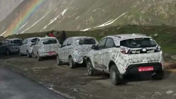 टाटा अल्ट्रोज वीडियो नेक्सन बीएस-6 टियागो व टिगोर फेसलिफ्ट मॉडल टेस्टिंग वीडियो