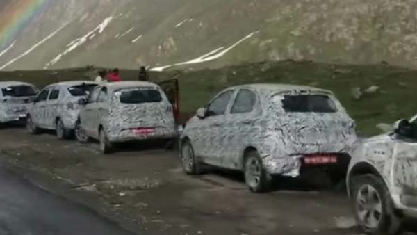 टाटा अल्ट्रोज वीडियो नेक्सन बीएस-6 टियागो व टिगोर फेसलिफ्ट मॉडल टेस्टिंग वीडियो