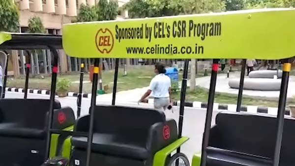 सोलर रिक्शा आईआईटी दिल्ली कैंपस जानिये कैसे काम करती है