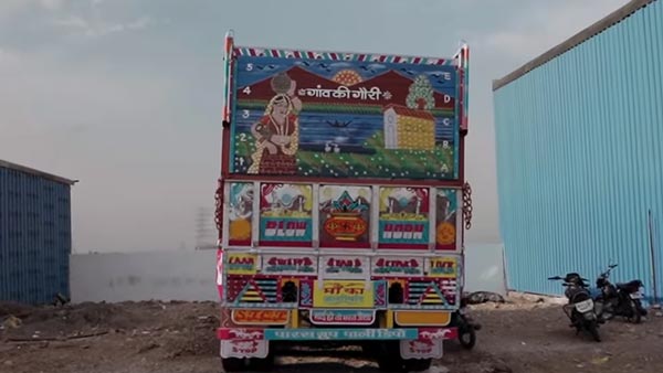 ट्रक पेंटिंग इंडिया ट्रक ड्राइवर ट्रक पेंट क्यों कराते है जानिये