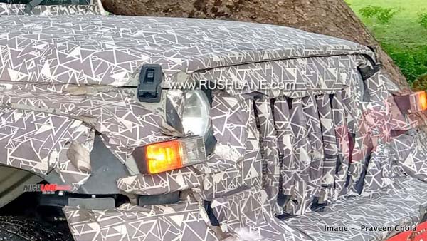 नई महिंद्रा थार को टेस्टिंग के दौरान किया गया स्पॉट, बीएस- 6 डीजल इंजन के साथ होगी उपलब्ध