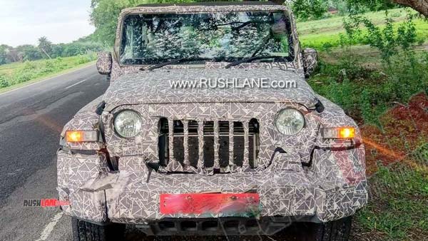 नई महिंद्रा थार को टेस्टिंग के दौरान किया गया स्पॉट, बीएस- 6 डीजल इंजन के साथ होगी उपलब्ध