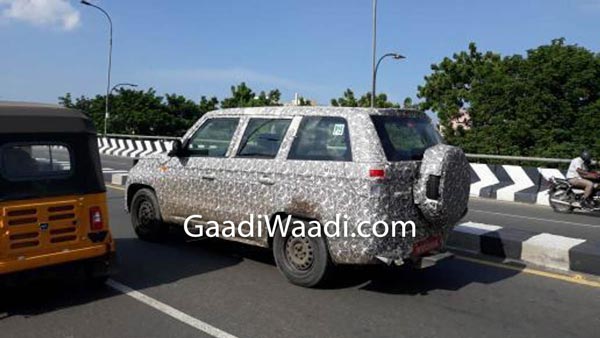 महिंद्रा की नई टीयूवी300 प्लस टेस्टिंग के दौरान आई नजर, 2020 में होगी लॉन्च