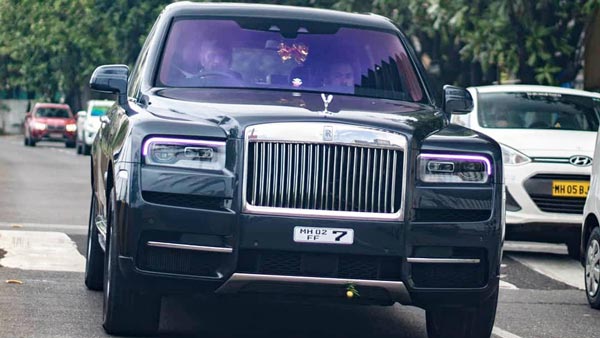अनंत अंबानी पहली बार रोल्स राॅयस कलिनन की सवारी करते दिखे, देखें तस्वीरें