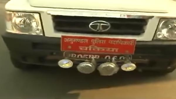 पटना में पुलिस वालों का कटा चलान, नए मोटर व्हीकल एक्ट के तहत हुई कारवाई