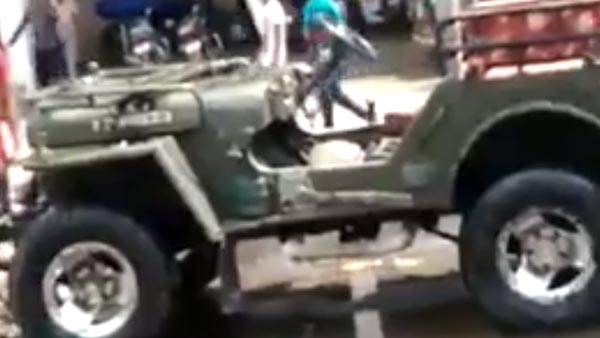 टिक टॉक वीडियो के लिए इस व्यक्ति ने जीप में लगा दी आग, पुलिस ने किया गिरफ्तार