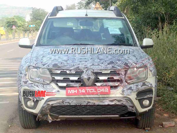 रेनॉल्ट डस्टर बीएस-6 टेस्टिंग के दौरान दिखी, सिर्फ पेट्रोल इंजन में होगी उपलब्ध