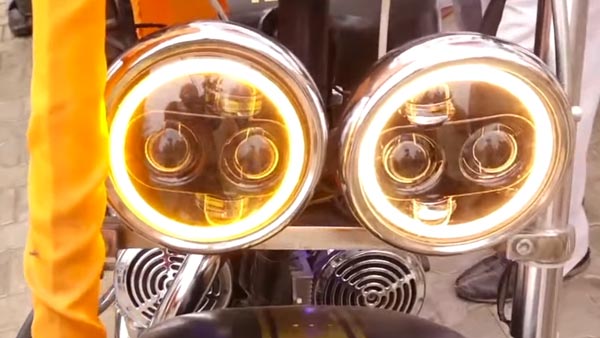 यह मॉडिफाइड रॉयल एनफील्ड बाइक है काफी अलग, देखें वायरल वीडियो