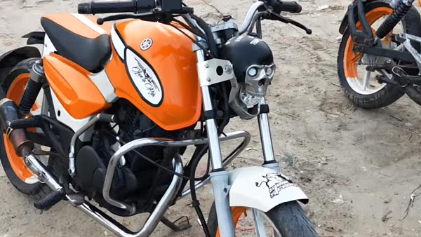 ऐसे किया 2 लाख में हीरो स्प्लेंडर बाइक को मॉडिफाई, पता लगाना हुआ मुश्किल