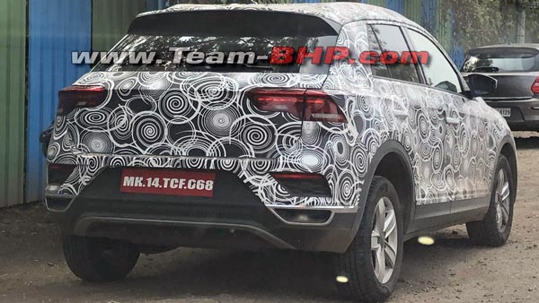 फॉक्सवैगन टी-रॉक भारत टेस्टिंग डिजाइन इंजन लॉन्च 2020