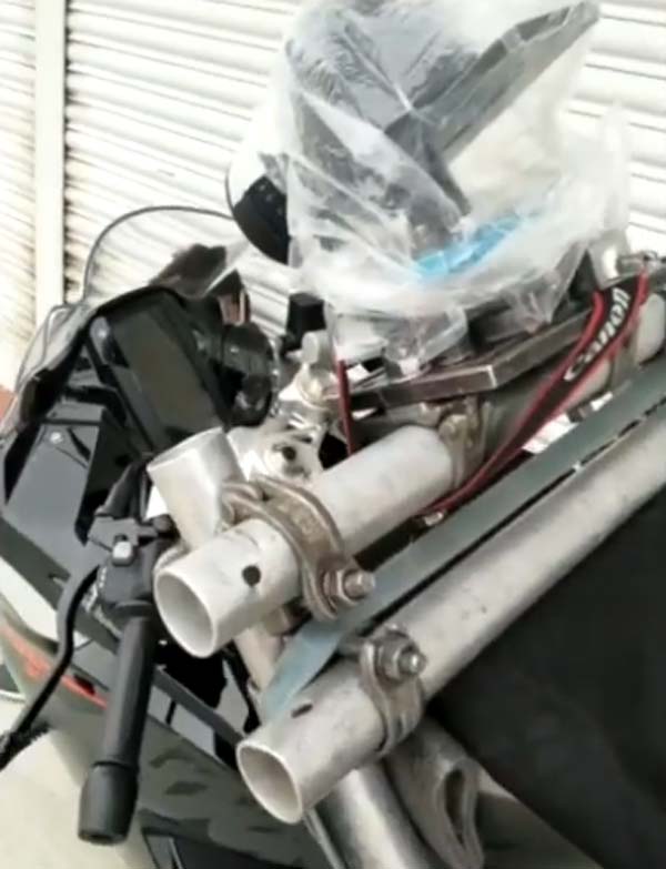 2020 टीवीएस अपाचे आरआर310 बीएस-6 टेस्टिंग के दौरान आई नजर, देखें तस्वीरें