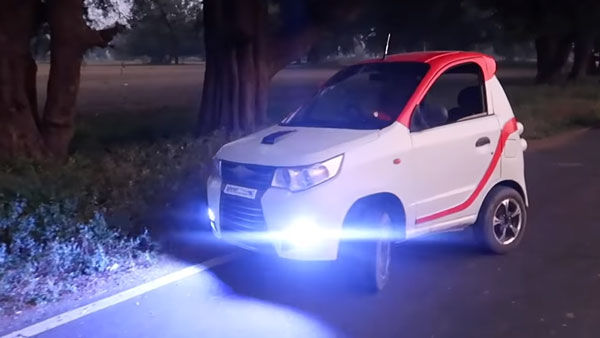 ये है दुनिया की सबसे छोटी सैंट्रो कार, पुलिस वालों ने भी की इस मॉडिफाइड कार की तारीफ