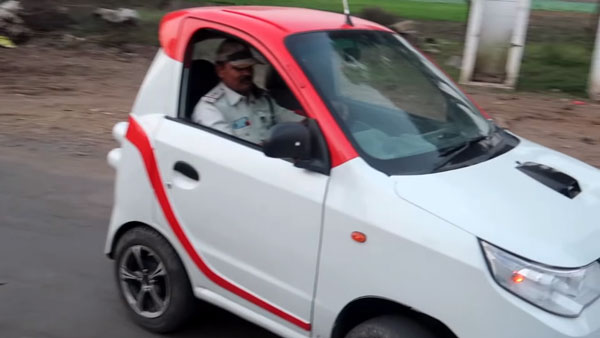 ये है दुनिया की सबसे छोटी सैंट्रो कार, पुलिस वालों ने भी की इस मॉडिफाइड कार की तारीफ