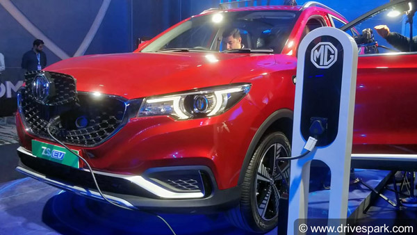 एमजी जेडएस इलेक्ट्रिक एसयूवी को भारत में किया गया पेश, जाने सारी जानकारी