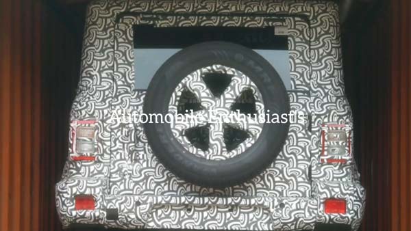 महिंद्रा थार बीएस6 टेस्टिंग के दौरान दोबारा दिखी, इंटीरियर की तस्वीरें आई सामने