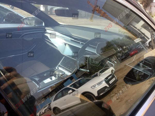 ऑडी ए8एल सेडान की तस्वीरें आई सामने, ऑटो एक्सपो से पहले होगी लॉन्च