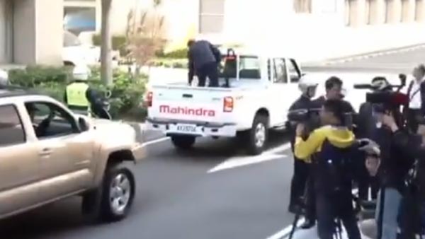 महिंद्रा स्कॉर्पियो पिकअप ट्रक ताइवान राष्ट्रपति के काफिले में हुआ शामिल, आनंद महिंद्रा ने दी प्रतिक्रिया