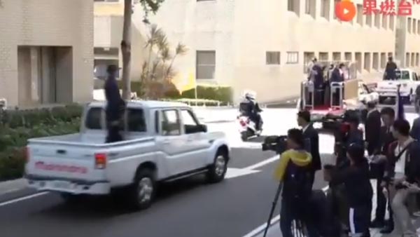 महिंद्रा स्कॉर्पियो पिकअप ट्रक ताइवान राष्ट्रपति के काफिले में हुआ शामिल, आनंद महिंद्रा ने दी प्रतिक्रिया