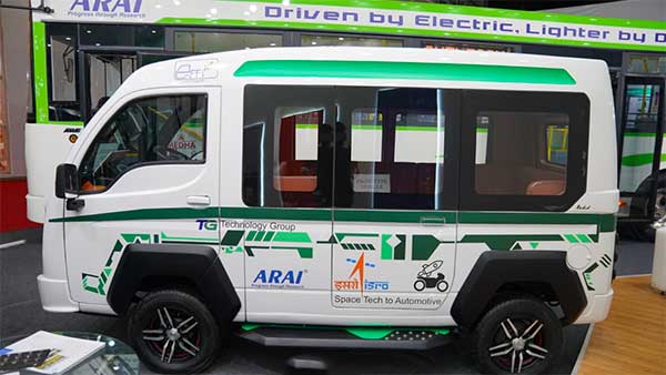 एआरएआई और इसरो ने पेश किया हाइब्रिड इलेक्ट्रिक वाहन, करता है 40 प्रतिशत उर्जा की बचत