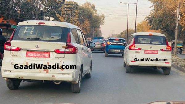 मारुति अर्टिगा टूर एम बीएस6 डीजल टेस्टिंग अपडेट जानकारी