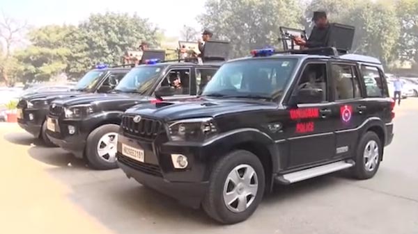 गुरुग्राम पुलिस को मिली नई आधुनिक गाड़ियां, अब महिंद्रा स्कॉर्पियो से होगी शहर की पेट्रोलिंग