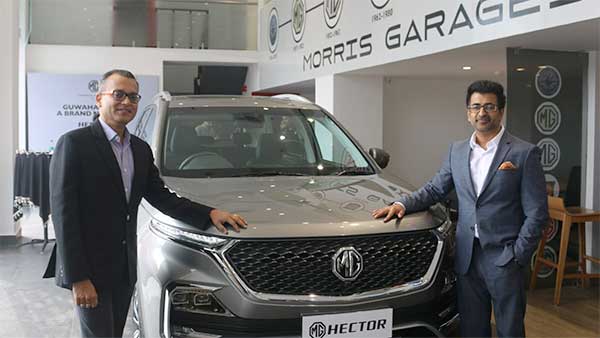एमजी मोटर की उत्तर-पूर्वी भारत में दस्तक, गुवाहाटी में खोला नया शोरूम