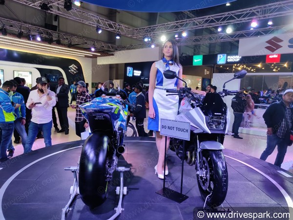 सुजुकी मोटरसाइकिल ने अपनी नई बाइक कटाना को ऑटो एक्सपो में किया पेश
