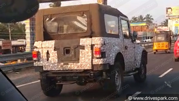 नए अवतार में दिखी नेक्स्ट जनरेशन महिंद्रा थार, जल्द हो सकती है लॉन्च