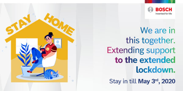 बॉश इंडिया कोरोना वायरस से लड़ने के लिए 50 करोड़ रुपये किए दान