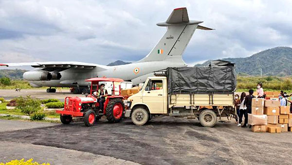 रक्षा मंत्रालय: भारतीय वायु सेना ने लॉकडाउन में 600 टन चिकित्सा उपकरण एवं आवश्यक वस्तुएं पहुंचाईं