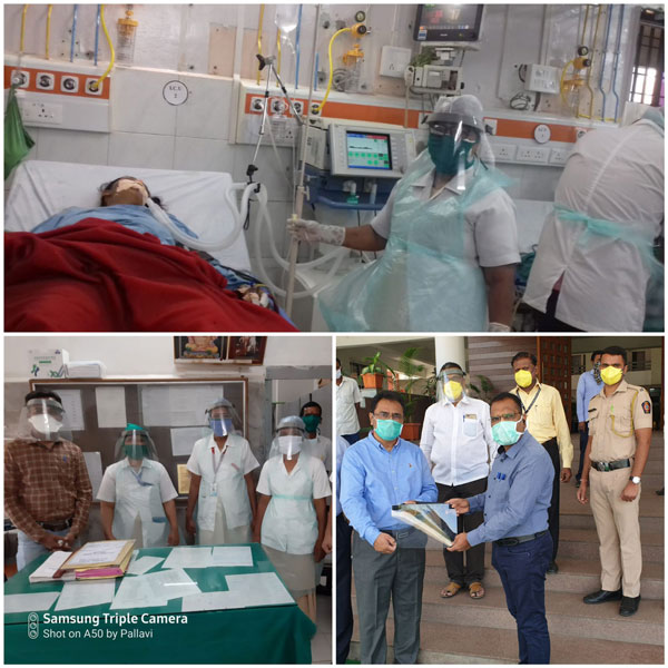 कोरोना इफेक्टः महिंद्रा एंड महिंद्रा ने चिकित्सा कर्मियों के लिए बनाईं 80,000 से ज्यादा फेस शील्ड