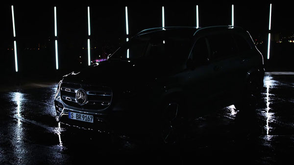 नई जनरेशन मर्सिडीज बेंज जीएलएस टीजर जारी लॉन्च जल्द जानकारी