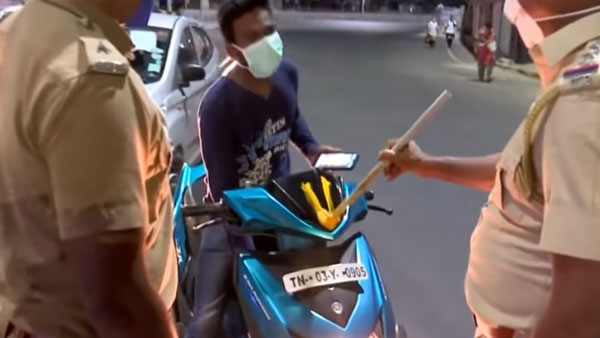 तमिलनाडु पुलिस लॉकडाउन नया तरीका नंबरप्लेट कलर कोड जानकारी