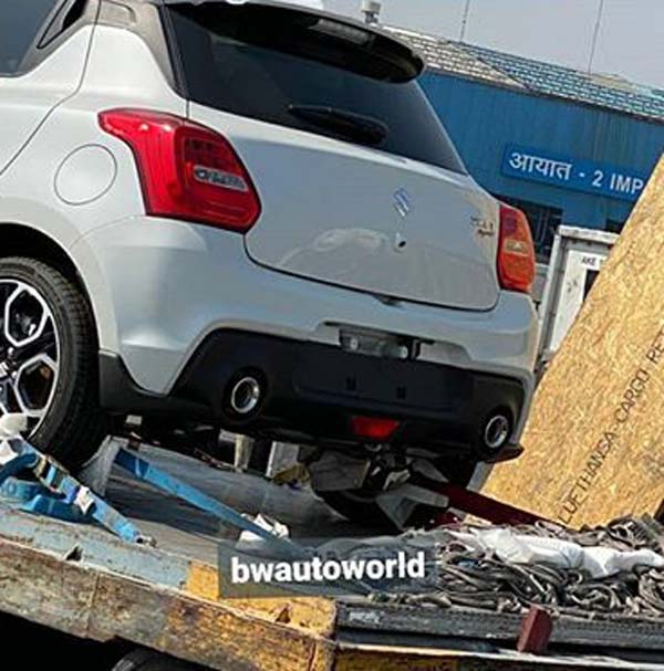 मारुति सुजुकी स्विफ्ट स्पोर्ट पहली बार भारत में आई नजर, जल्द हो सकती है लॉन्च, देखें तस्वीरें