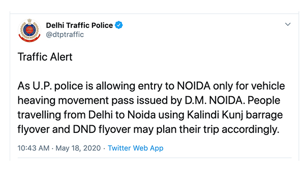 Delhi-Noida Border Not Open for Regular Travel: दिल्ली-नॉएडा बॉर्डर जाम सील ई-पास कैसे प्राप्त करें Delhi-Noida Border Not Open for Regular Travel: दिल्ली-नॉएडा बॉर्डर जाम सील ई-पास कैसे प्राप्त करें