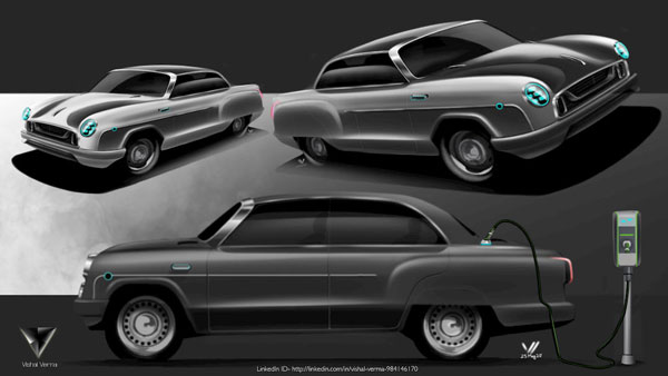 New Hindustan Ambassador EV Renders: यह इलेक्ट्रिक एम्बेसडर नहीं है किसी लग्जरी कार से कम, देखें तस्वीरें