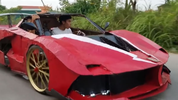 वियतनाम के इन तीनों लड़कों ने सिर्फ 15,000 रुपये में बनाई फरारी जैसी कार, देखें वीडियो