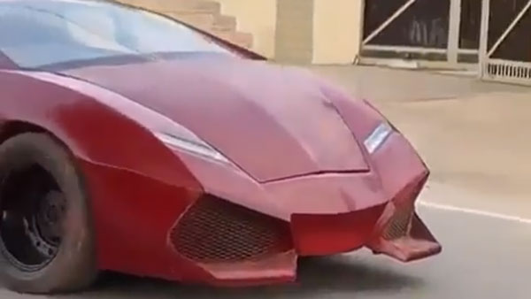 Home Made Lamborghini Huracan: कार प्रेमी ने खुद ही बनाई लेम्बोर्गिनी हुराकन, देखें वीडियो 
