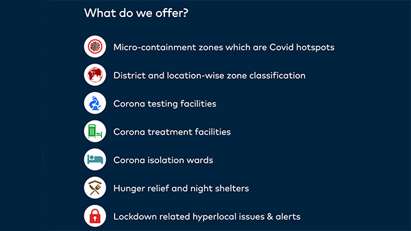 Mapmyindia Covid-19 Tools: मैपमाईइंडिया ने कोरोना संक्रमित इलाकों की पहचान के लिए पेश किया टूल्स Mapmyindia Covid-19 Tools: मैपमाईइंडिया ने कोरोना संक्रमित इलाकों की पहचान के लिए पेश किया टूल्स